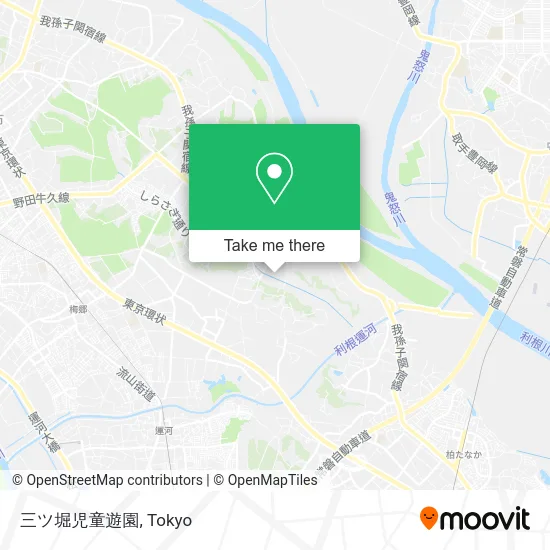 三ツ堀児童遊園 map