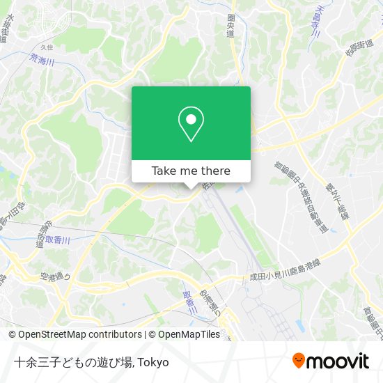 十余三子どもの遊び場 map