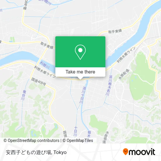 安西子どもの遊び場 map