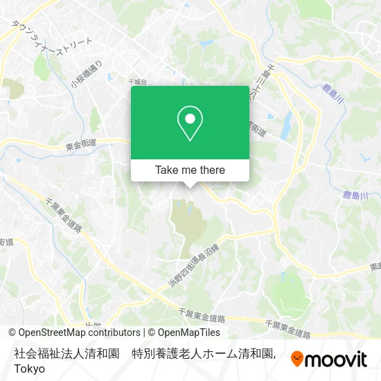 社会福祉法人清和園　特別養護老人ホーム清和園 map