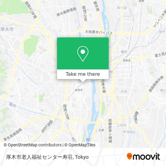 厚木市老人福祉センター寿荘 map