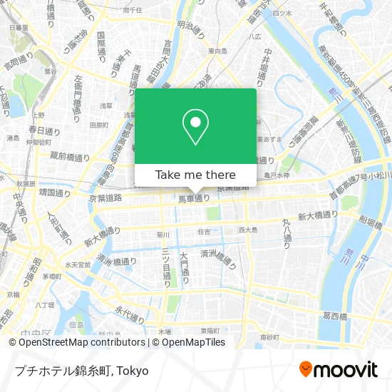 プチホテル錦糸町 map