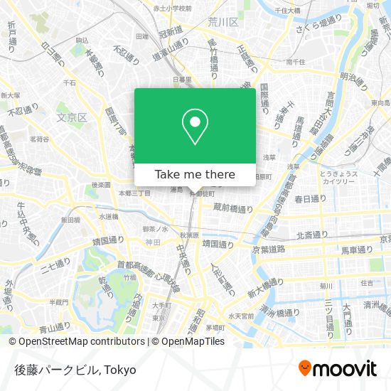 後藤パークビル map