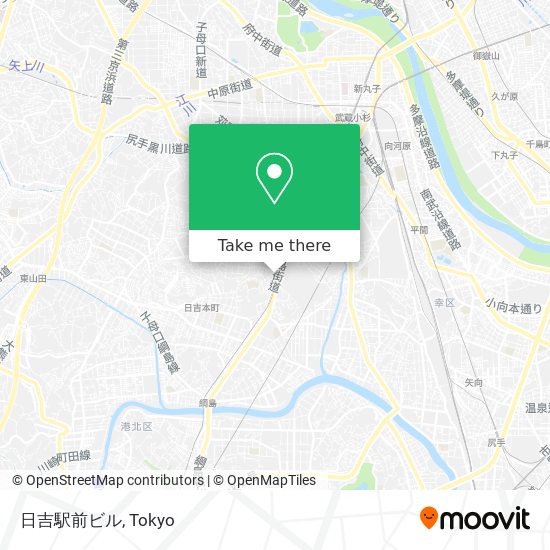 日吉駅前ビル map