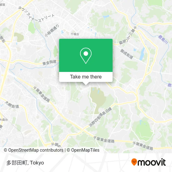 多部田町 map