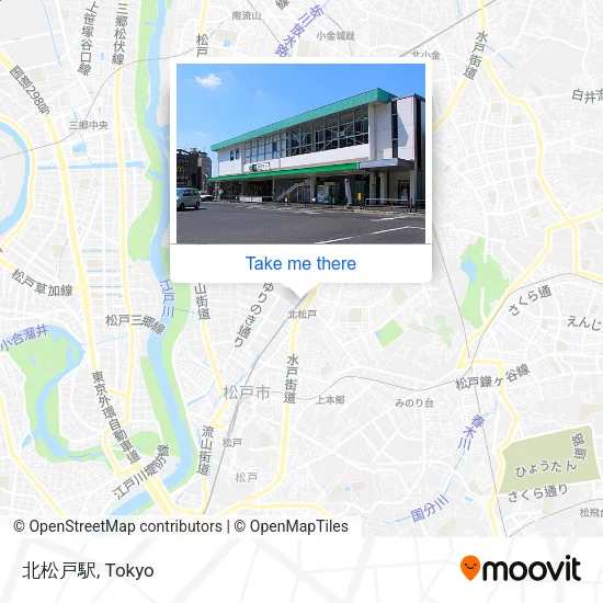 北松戸駅 map