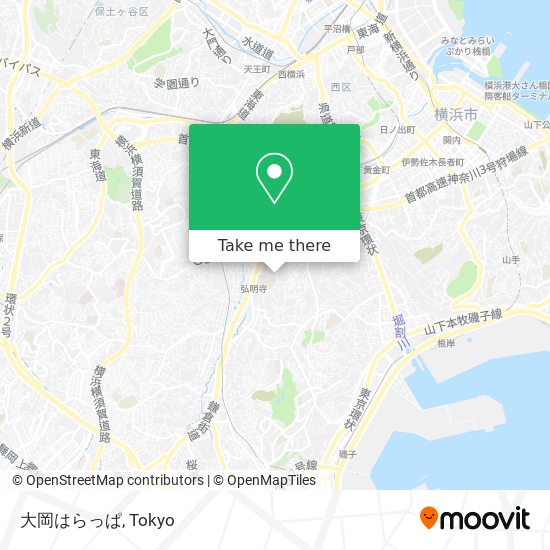 大岡はらっぱ map