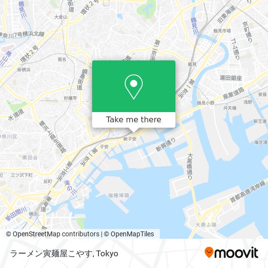 ラーメン寅麺屋こやす map