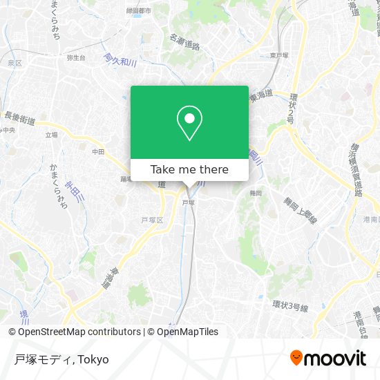 戸塚モディ map