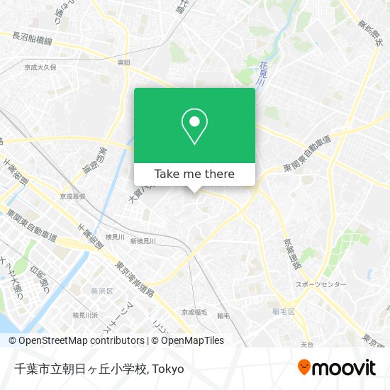 千葉市立朝日ヶ丘小学校 map