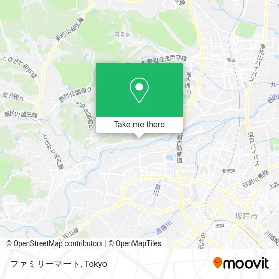 ファミリーマート map