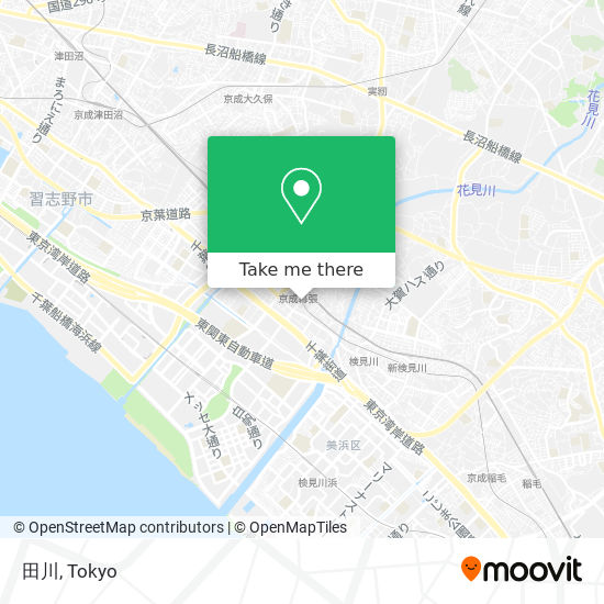 田川 map