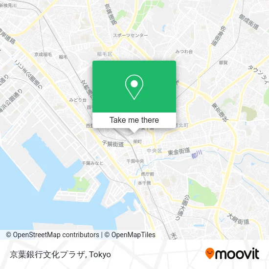 京葉銀行文化プラザ map