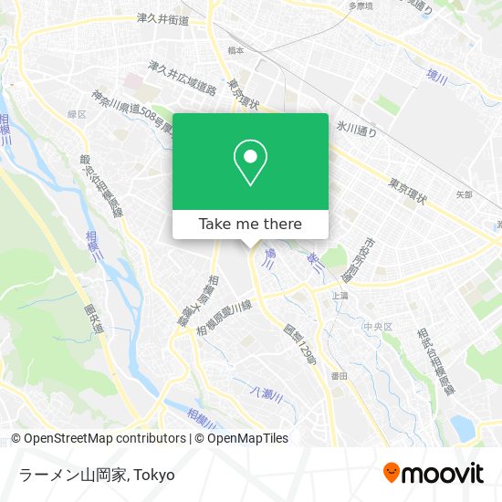 ラーメン山岡家 map