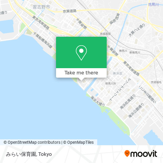 みらい保育園 map