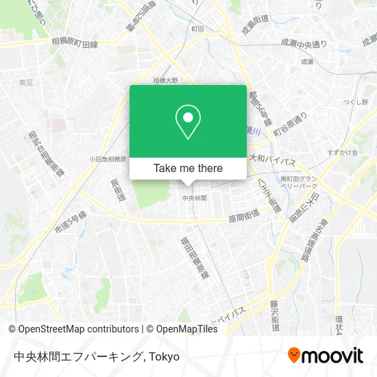 Chuo Rin-kan F Parking map