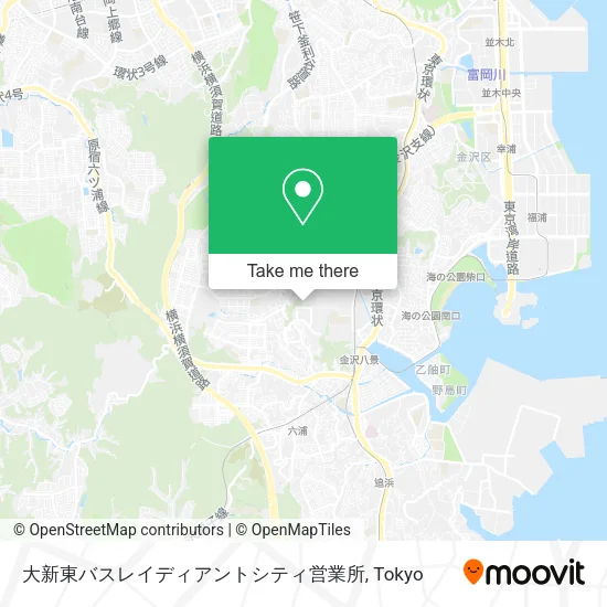 大新東バスレイディアントシティ営業所 map