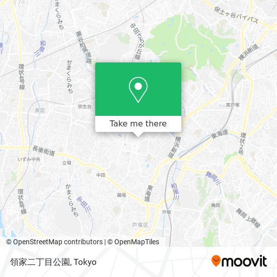 領家二丁目公園 map