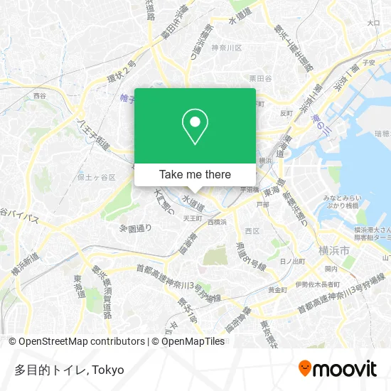 多目的トイレ map