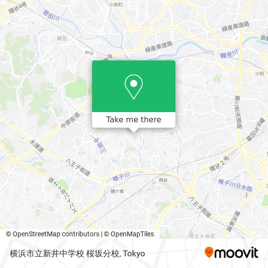 横浜市立新井中学校 桜坂分校 map