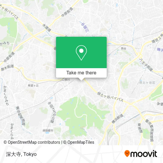 深大寺 map