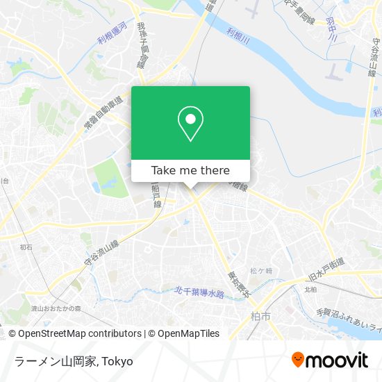 ラーメン山岡家 map