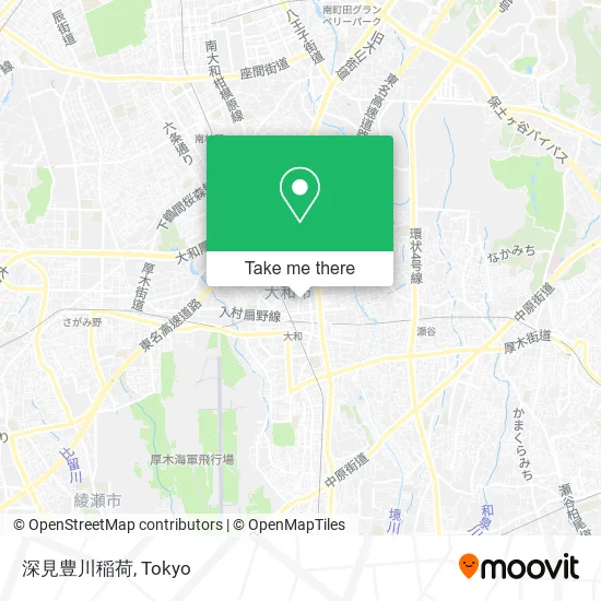 深見豊川稲荷 map
