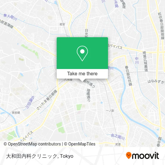 大和田内科クリニック map