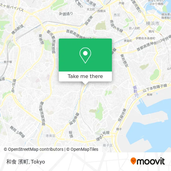 和食 濱町 map