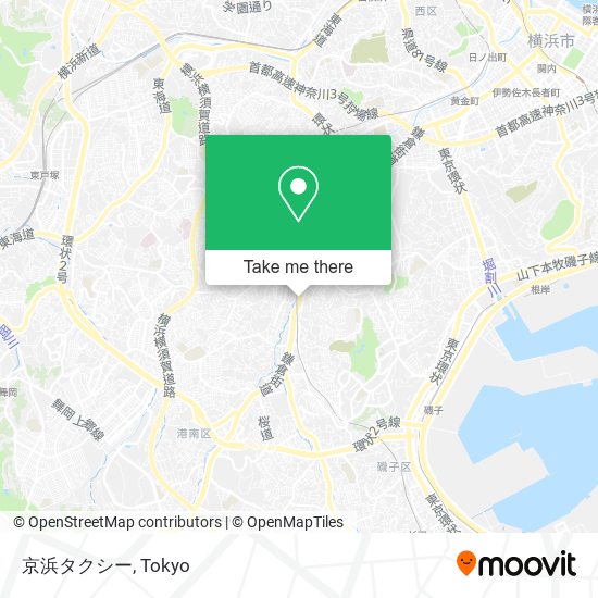 京浜タクシー map