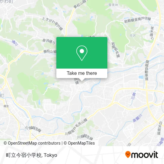 町立今宿小学校 map