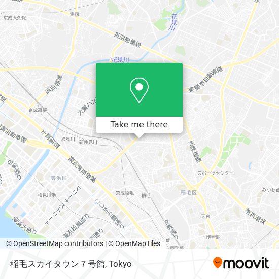 稲毛スカイタウン７号館 map