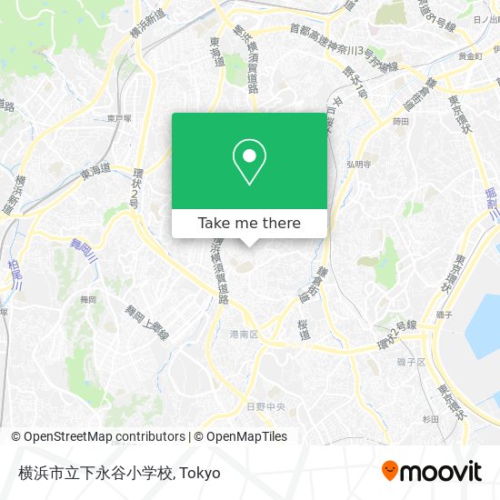 横浜市立下永谷小学校 map