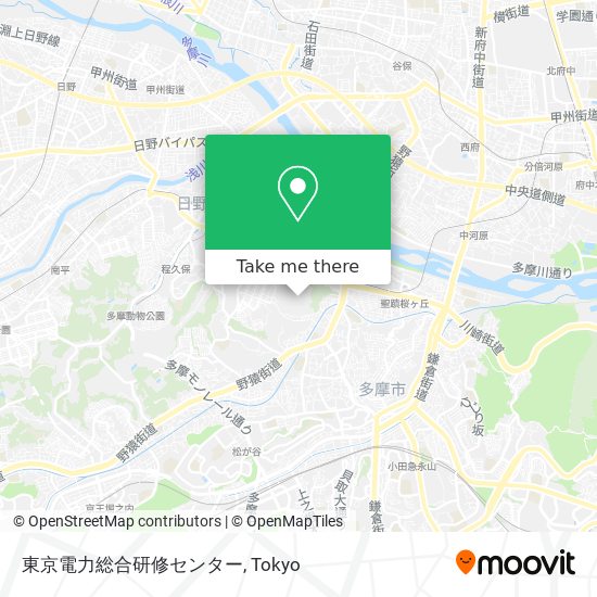 東京電力総合研修センター map