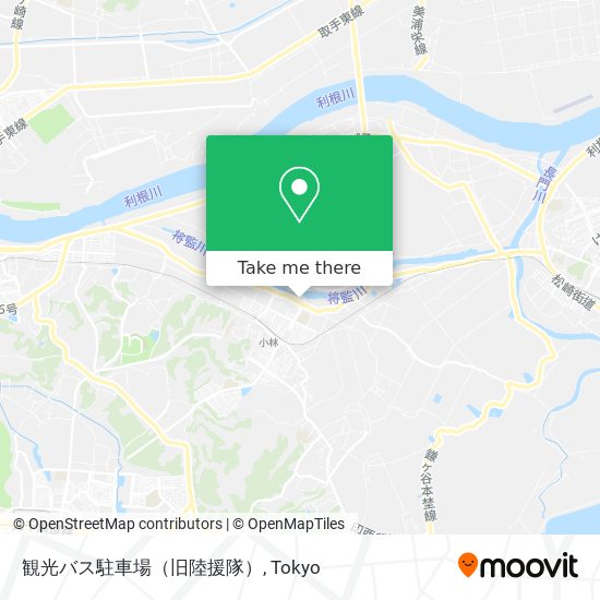 観光バス駐車場（旧陸援隊） map