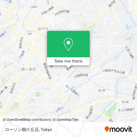 ローソン鶴ケ丘店 map