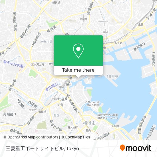 三菱重工ポートサイドビル map
