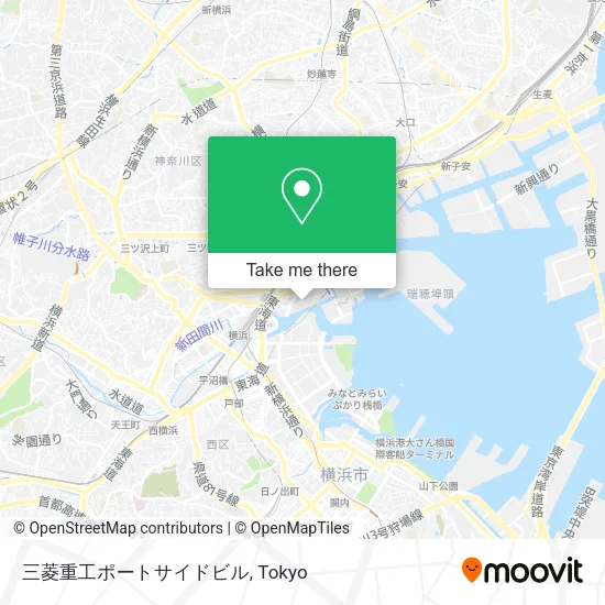 三菱重工ポートサイドビル map
