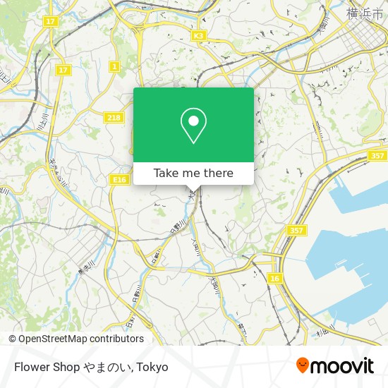 Flower Shop やまのい map