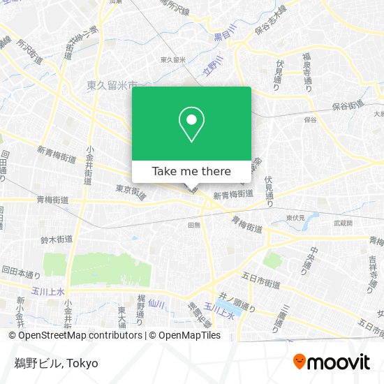 鵜野ビル map