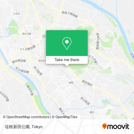 堤根新田公園 map