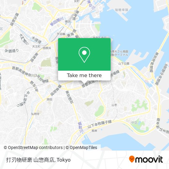 打刃物研磨 山惣商店 map