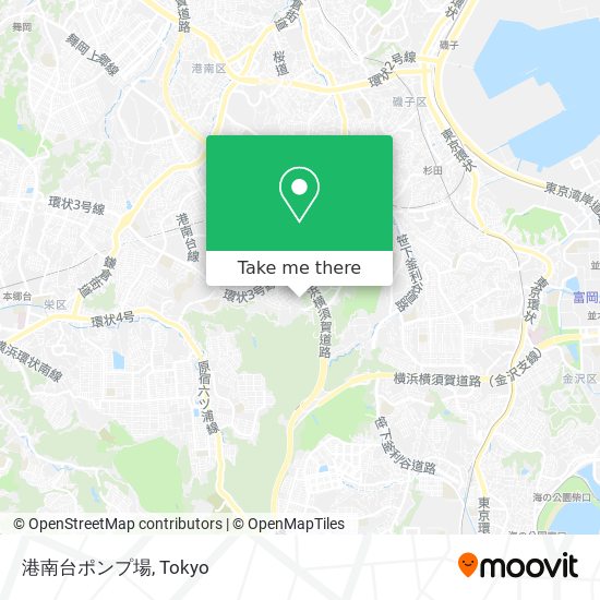 港南台ポンプ場 map