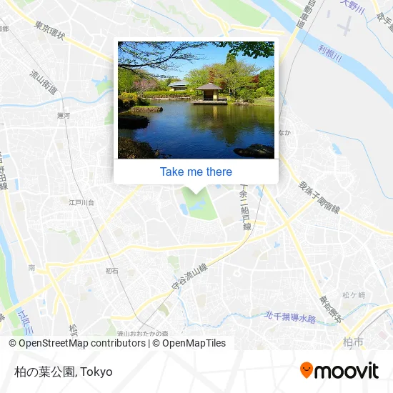 柏の葉公園 map