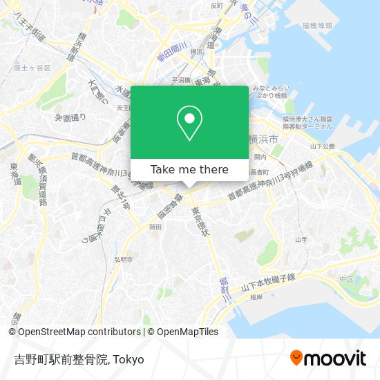 吉野町駅前整骨院 map