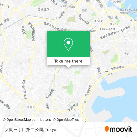 大岡三丁目第二公園 map