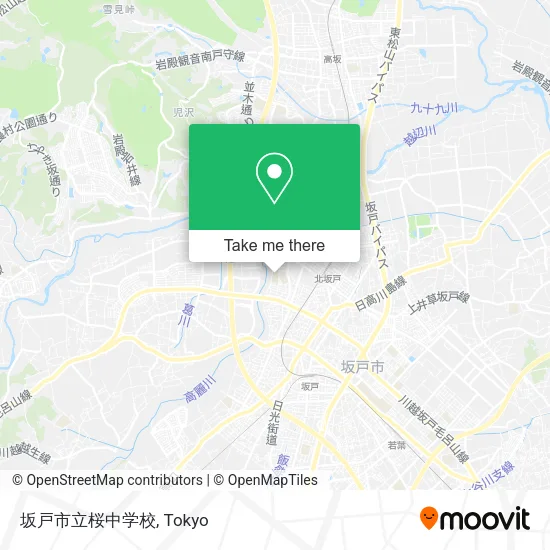 坂戸市立桜中学校 map