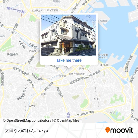 太田なわのれん map