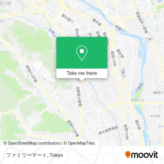 ファミリーマート map