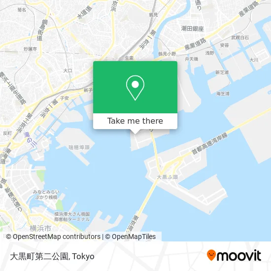 大黒町第二公園 map